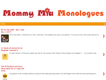 Tablet Screenshot of mommymiamonologues.com